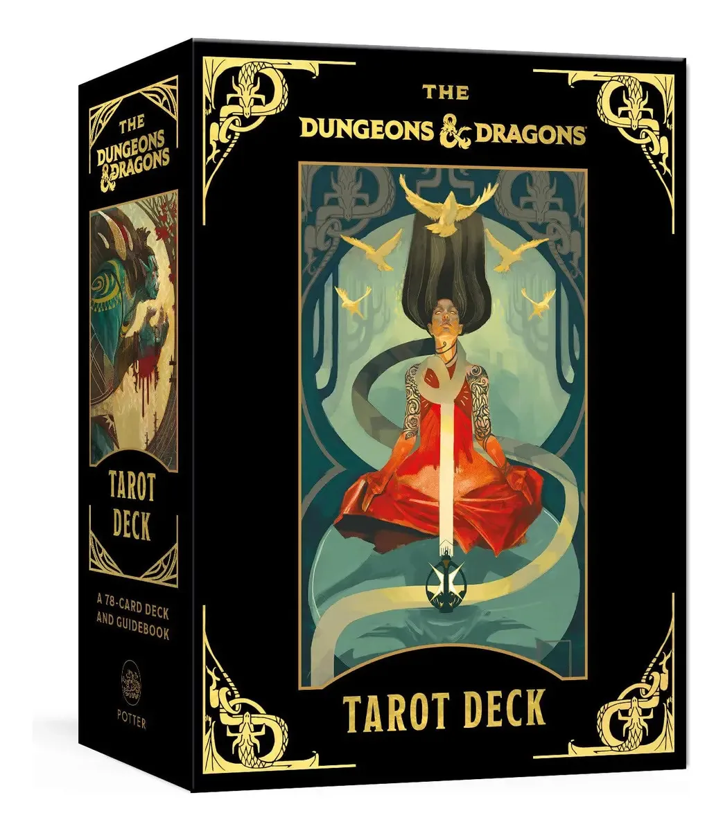 O Tarot De Dungeons & Dragons: Um Baralho De 78 Cartas E Livro Guia