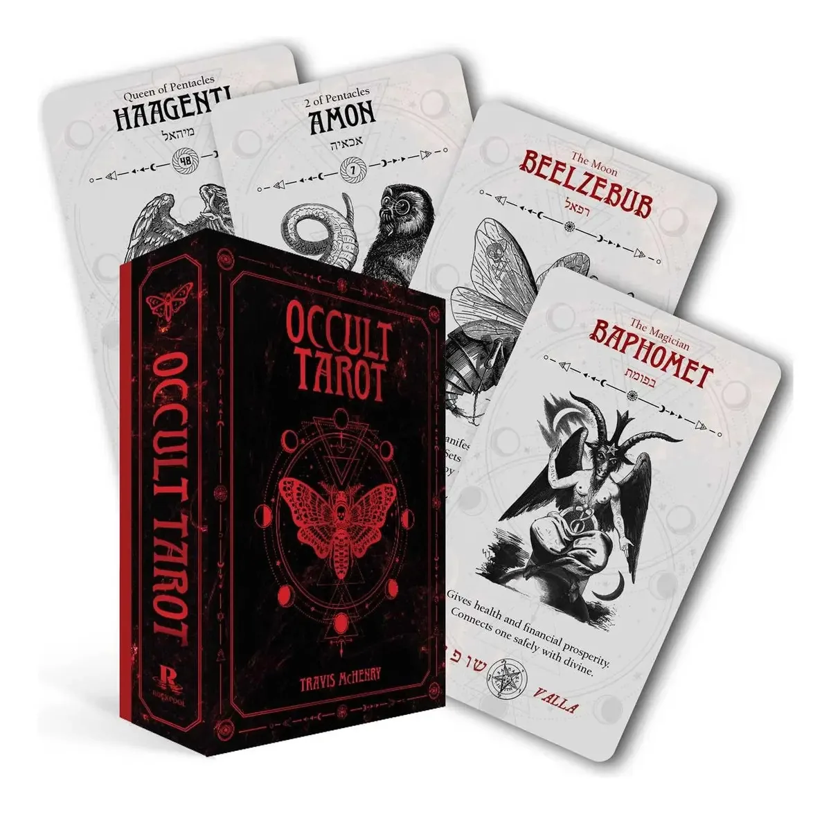 Tarô oculto - 78 cartas mágicas antigas e demoníacas