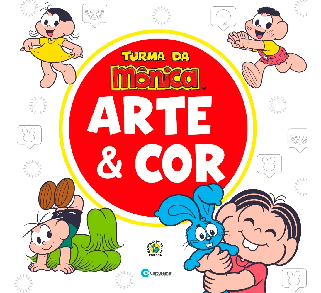 Arte E Cor Turma Da Monica
