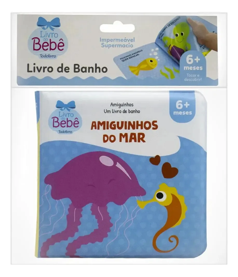 Amiguinhos Um Livro De Banho: Amiguinhos Do Mar