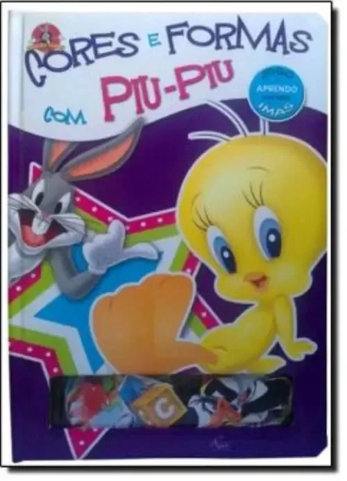 Livro Cores Formas Piu Piu Un