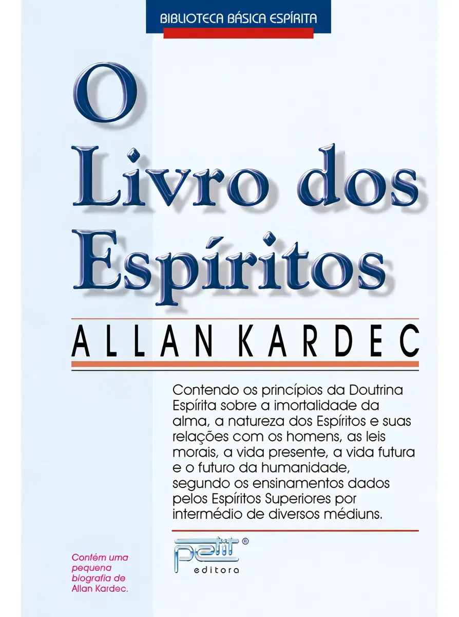 O Livro Dos Espiritos Espiral Kardec, Allan
