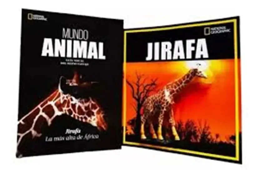 Fascículo + Girafa. National Geographic. Mundo animal