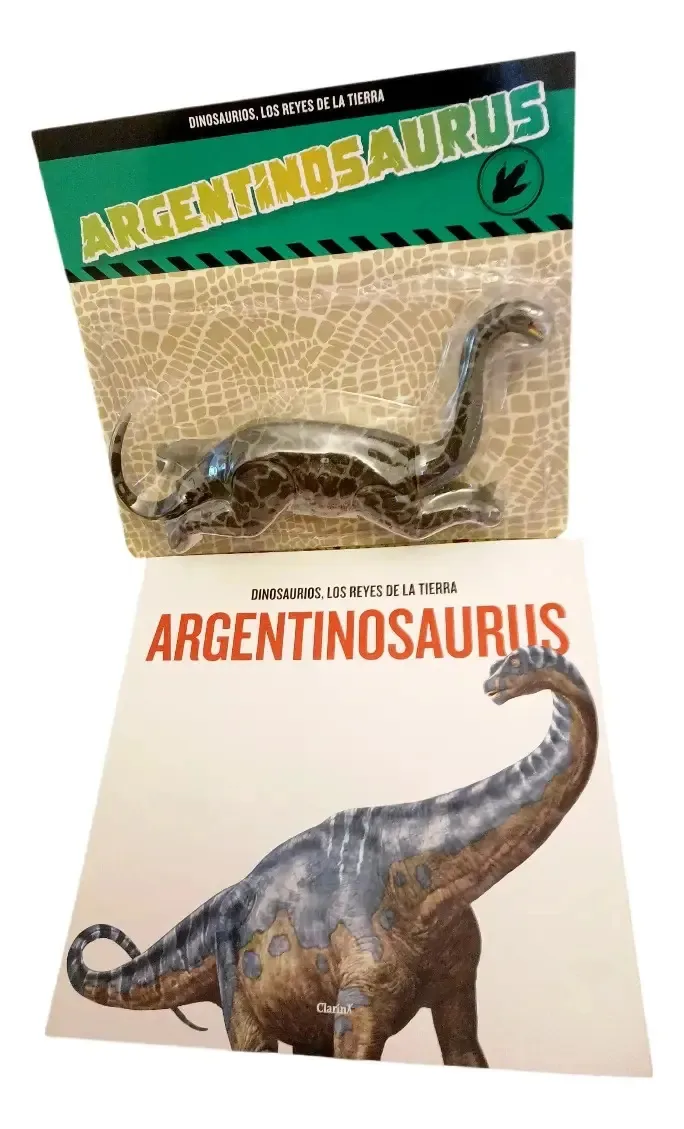 Revista Argentinosaurus Dinosaurus 12x23 Cm+