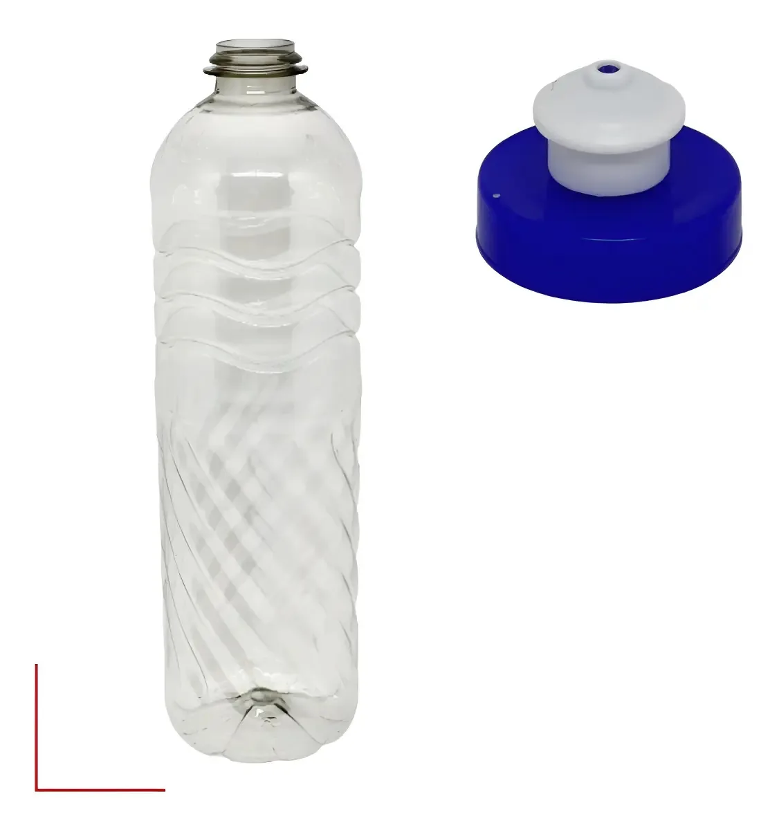 Frasco 500 Ml Pet Detergente 95 Unidades ) Com Tampas