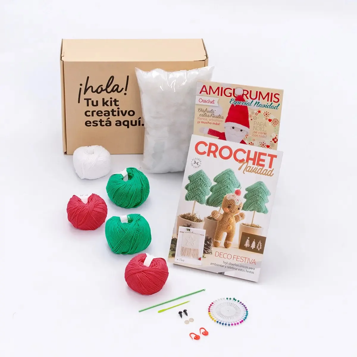 Kit de crochê de Natal