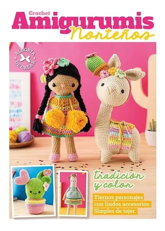 Amigurumis Norteños de crochê - Arcadia Ediciones