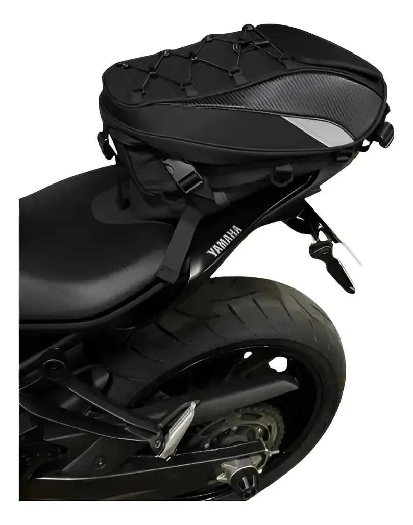 Baú Mochila Para Motos Para Moto Baslu Baumochila Alforge Para Moto De 37l - Preto