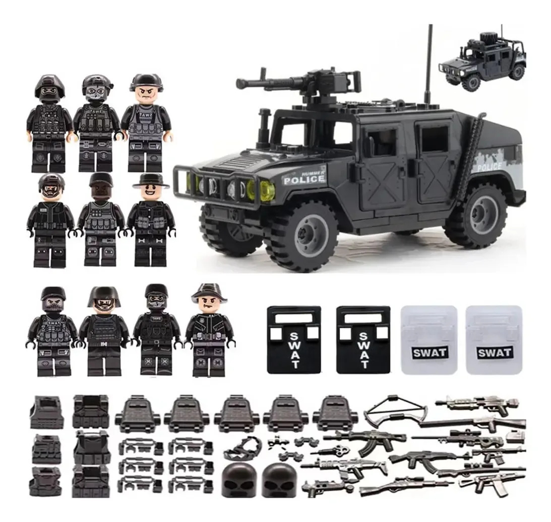 Minibuild Soldier Special Forces Desert Combat, cor preta