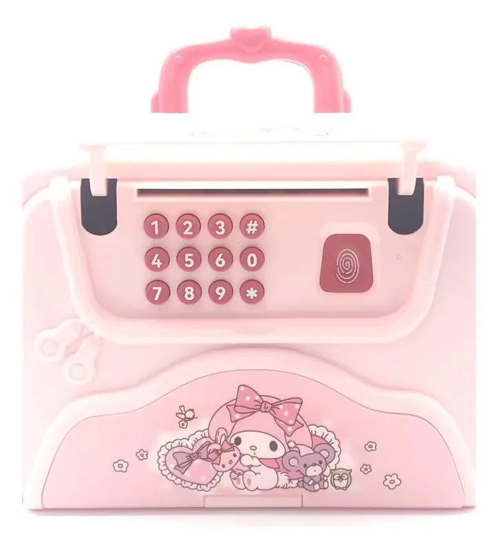Bolsa Kuromi, Cofrinho com senha, Cofrinho Merle Color