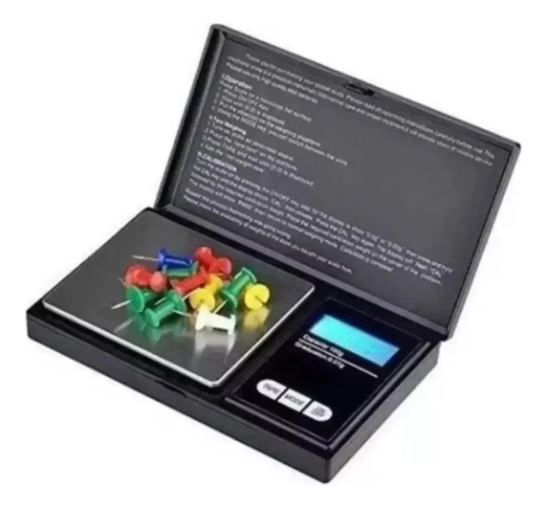 Balança digital de alta precisão 0,1-200g Joyeria Oro Gramera