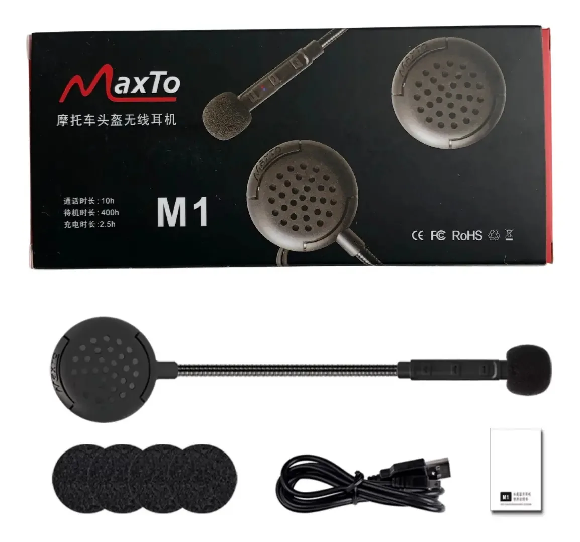 Mãos livres para chamadas de música Bluetooth do Moto Maxto M1