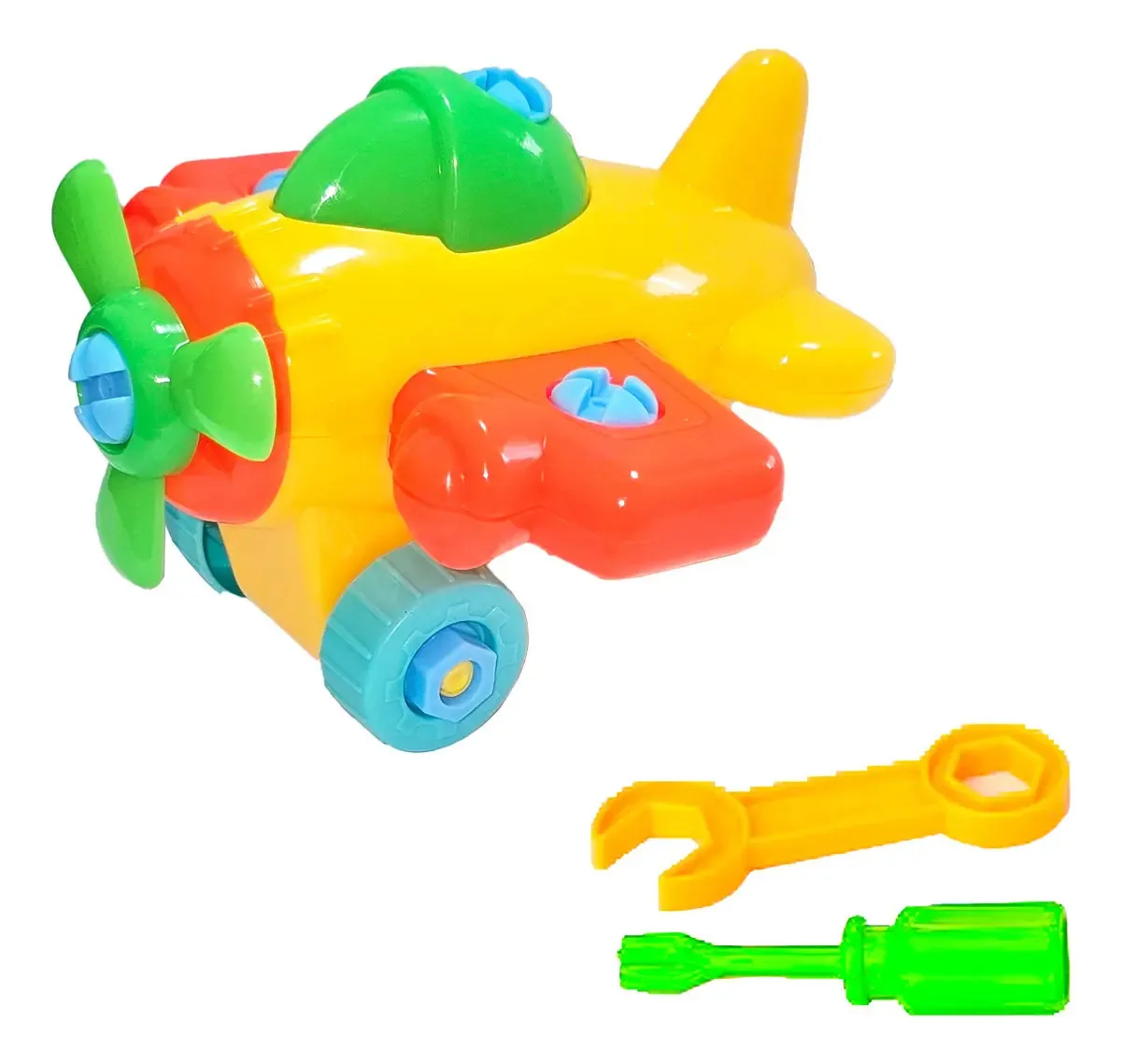 Avião armable, avião, construção de brinquedos, crianças, número de peças: 0