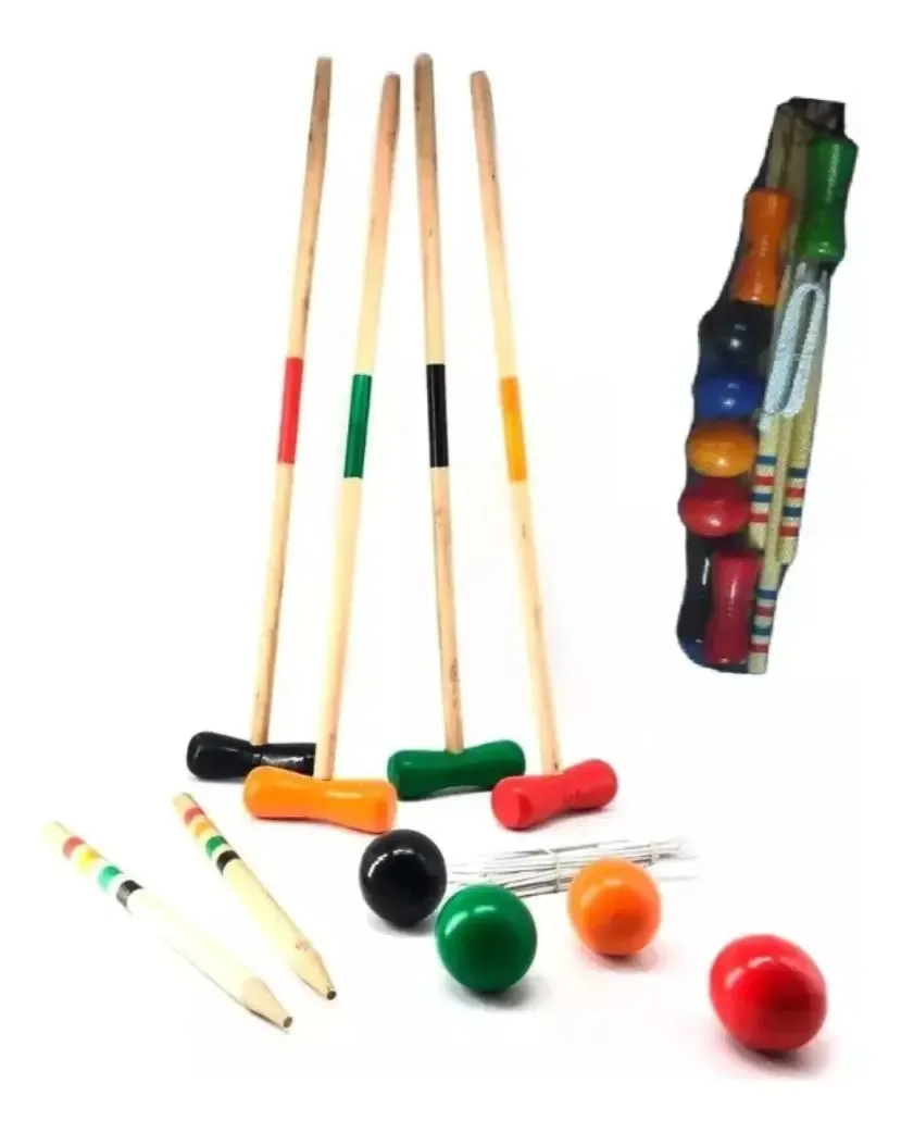 Jogo de croquet vermelho Faydi FD40mad