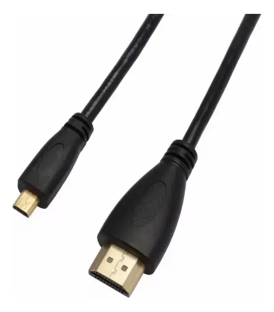 Cabo Hdmi Para Câmera Dslr Micro Hdmi X Hdmi 2.0 19p 1,