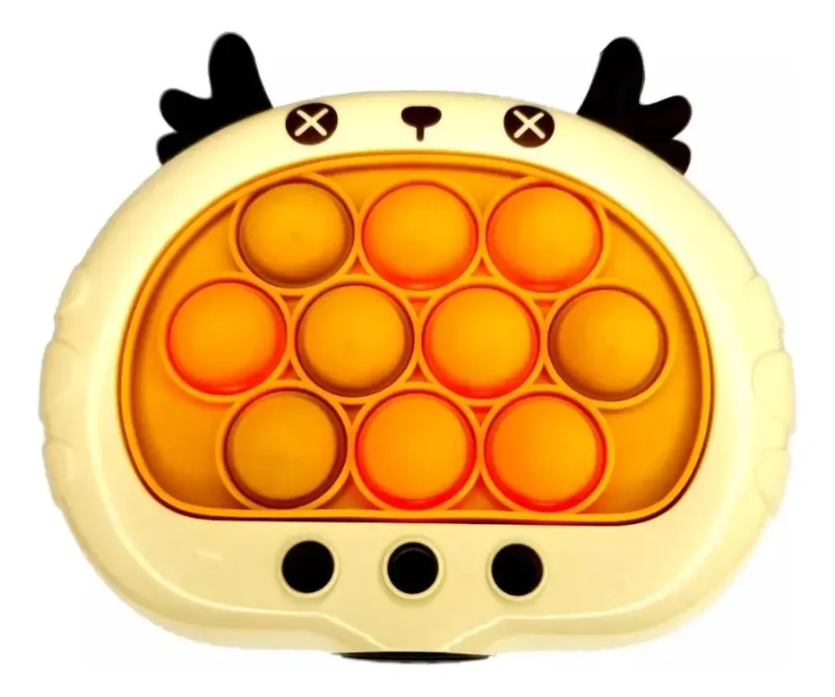 Bateria eletrônica Pop It Electronic Pop-it para renas de brinquedo sensorial