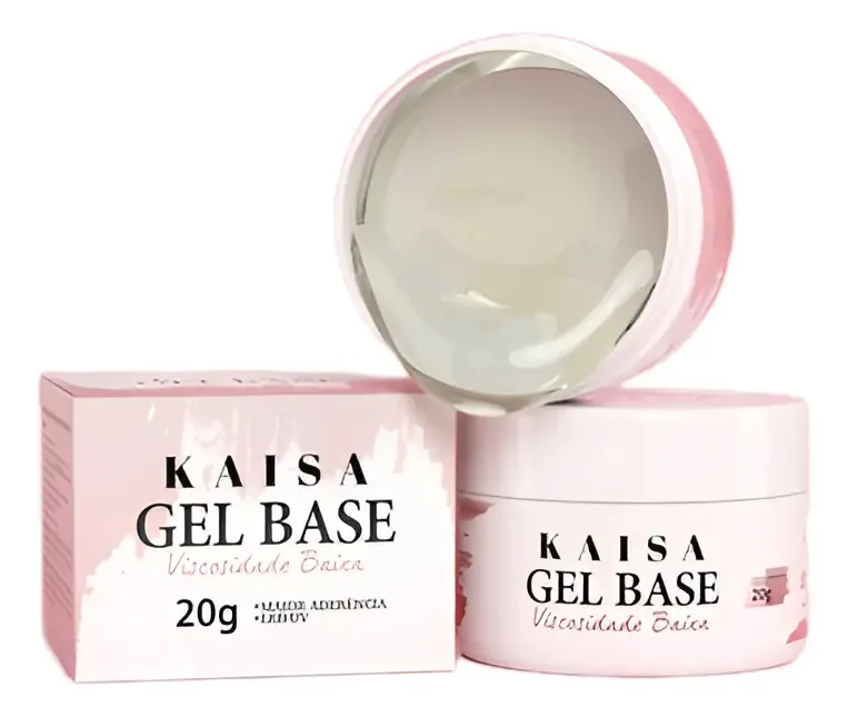 Gel Base Kaisa 20g Para Blindagem E Preparação De Unhas