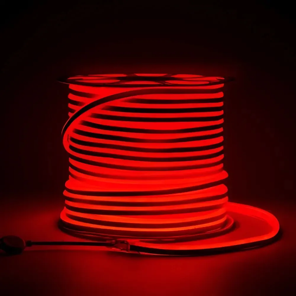 Fita LED SEM Neon 2835 vermelha 8m IP64