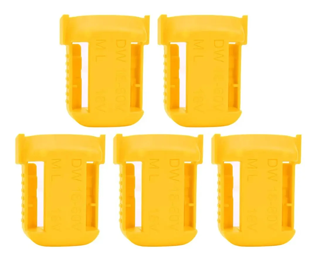 Suporte de Bateria de Lítio 5 Peças para Dewalt Milwaukee A