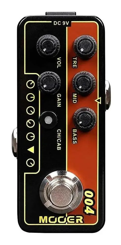 Pré-amplificador de pedais Vox Ac30 Mooer Day Tripper!