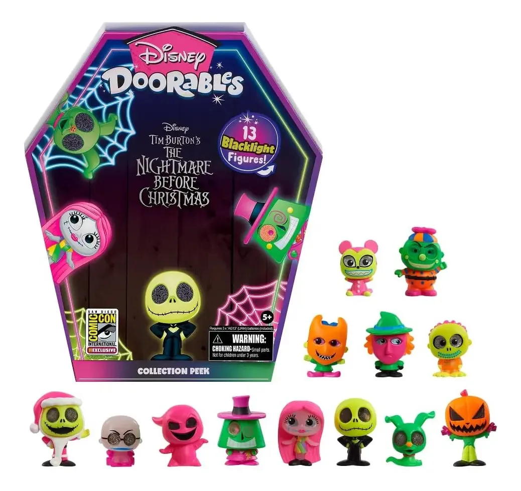 Coleção de figuras misteriosas Nightmare Before Christmas 13