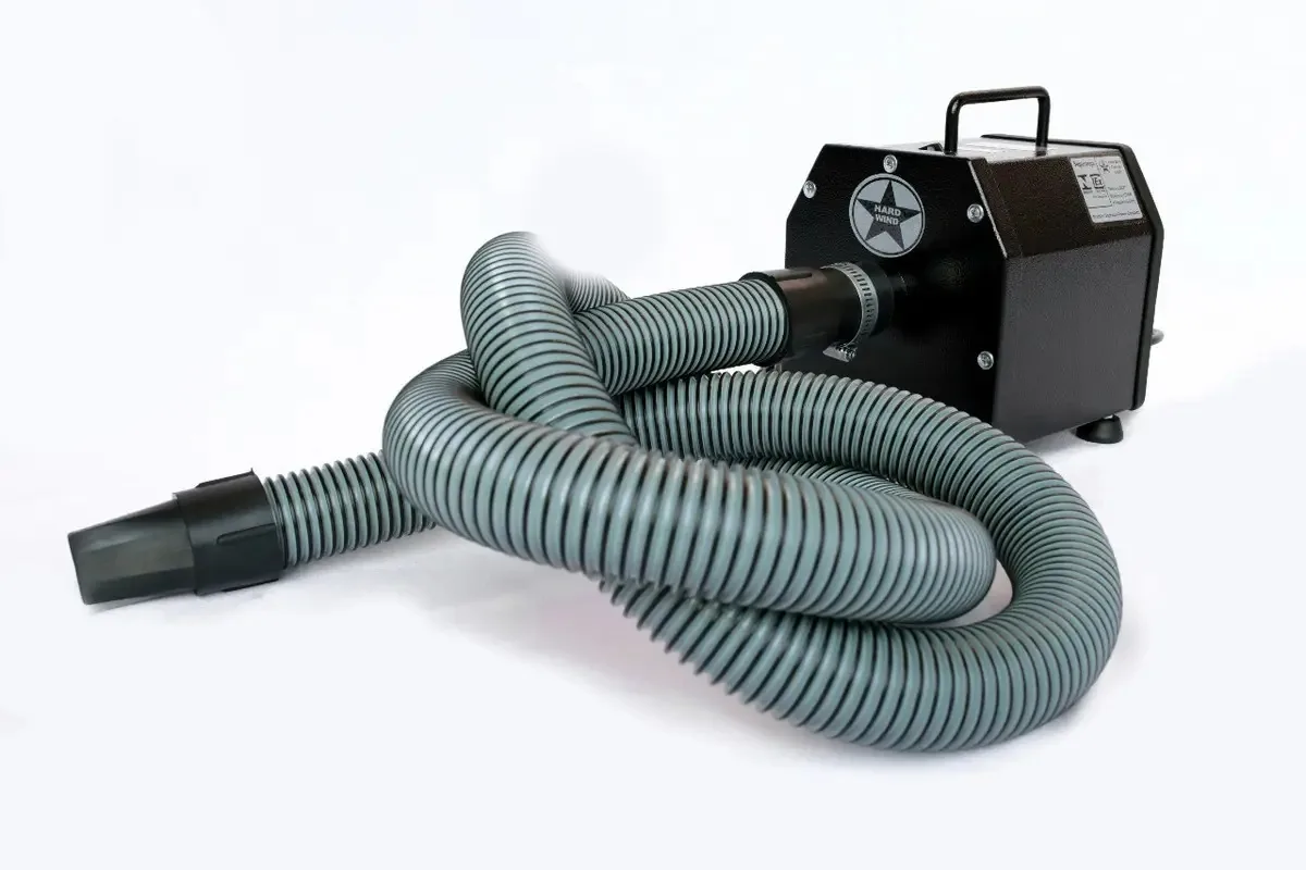 Soprador Hard Wind Compacto Forte Silencioso 1200W Preto