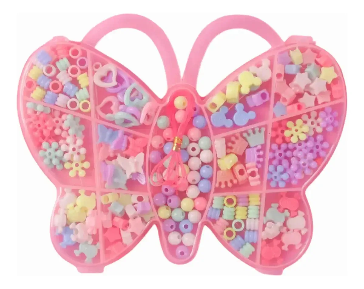Conjunto de miçangas, pulseiras, joias, brinquedos, meninas, 228 unidades