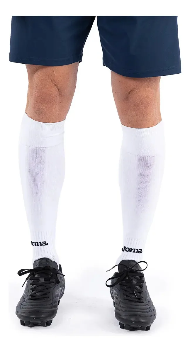 Meias de futebol Joma Classic II - brancas - L