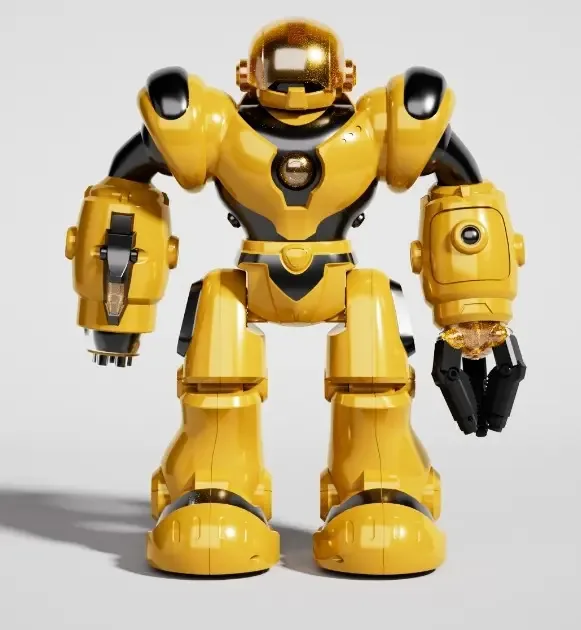 Robô Bezgar Tr300 Cor Amarelo