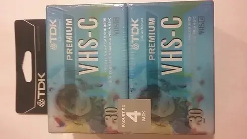 TDKTC30-TC-30 vhs-c Fita de vídeo premium de 30 minutos P
