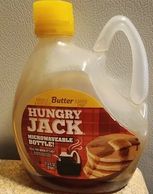 Xarope De Bordo Amanteigado Hungry Jack Frasco 816ml