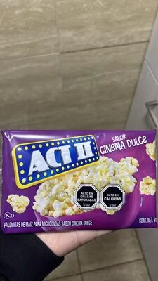 PALOMITAS DE MAIZ PARA MICROONDAS SABOR CINEMA DULCE