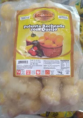 Polenta Recheada com Queijo