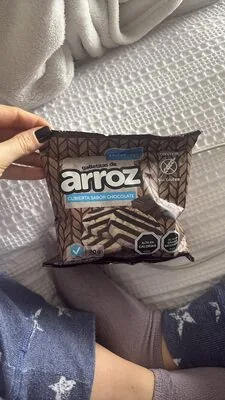 Galletitas de arroz cubierta sabor chocolate