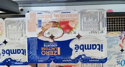 Iogurte Zero Lactose Morango e Coco