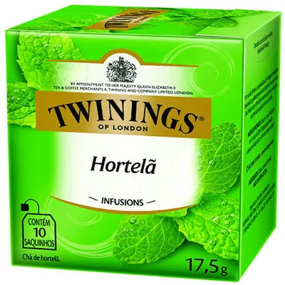Chá Hortelã Twinings Infusions Caixa 17,5g 10 Unidades