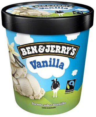 Sorvete Vanilla Ben Jerrys Pote 458ml