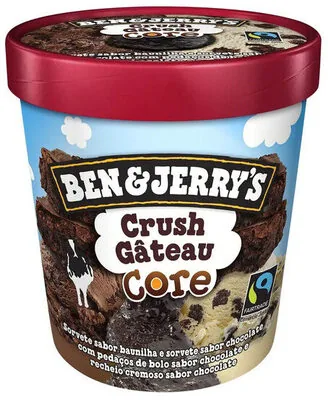 Sorvete Crush Gâteau Ben Jerrys Core Pote 458ml