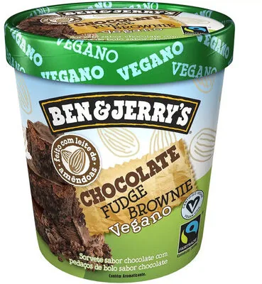 Sorvete Vegano Chocolate Fudge Brownie Ben Jerrys Pote 458ml