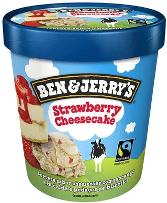 Sorvete Strawberry Cheesecake Ben Jerrys Pote 458ml