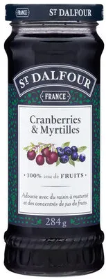 Geleia Cranberry E Mirtilo St. Dalfour Vidro 284g