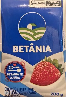 Creme de Leite Leve UHT Homogeneizado