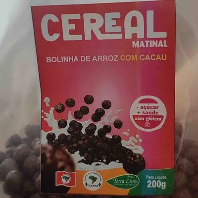 Cereal Matinal Bolinha de Arroz com Cacau