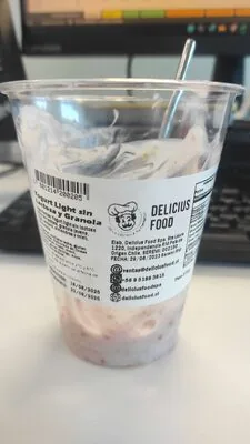 Yogurt Light sin Lactosa y Granola