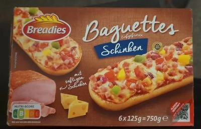 Baguettes Schinken