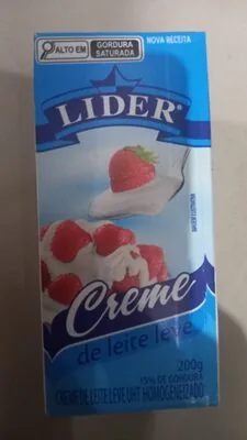 Creme de leite Líder 200g