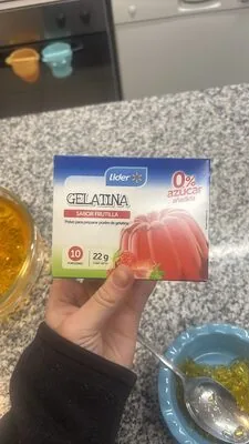 Gelatina Sabor Frutilla