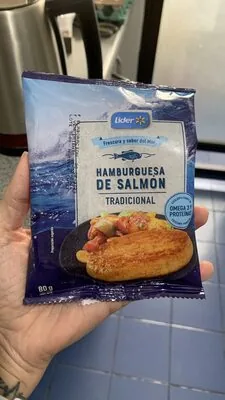 Hamburguesa de Salmón Tradicional