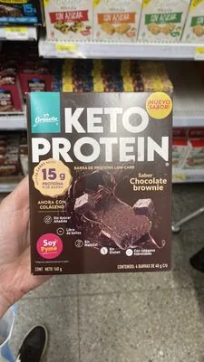 KETO PROTEIN BARRA DE PROTEÍNA LOW-CARB Sabor Chocolate brownie