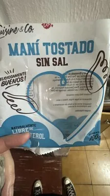 MANÍ TOSTADO SIN SAL